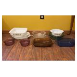 Group of Pyrex, Fire King, Anchor Hocking, Etc.
