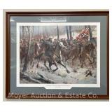 Civil War Lithograph Print: "General Nathan Bedford Forrest" by Don Troiani, signed & #550 of 1,250