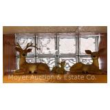 Resin Deer Family, 3.5"-10.5"h