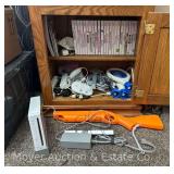 Wii Console, 5 Remotes, 2 Nunchucks, 3 Controllers, 23 Games and Accessories