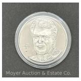 Doug Flutie Buffalo Bills One Ounce Silver Medallion, .999 Silver