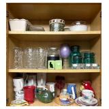 Contents of Kitchen, Glasses, Pots, Utensils, Decor, Stemware, Etc.