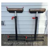 (2) Material Roller Stands