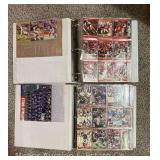 (2) Binders of Football Cards, Newer