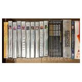 (20) Star Trek, Star Wars and Battlestar Galactica DVD