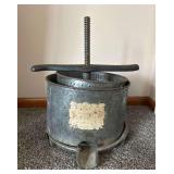Juicy Fruit Cider Press, 3 Gallon