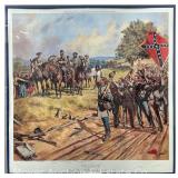 Civil War Lithograph Print: "Old Jack" by Don Troiani, Signed & #569 of 950, Framed 32" x 32"