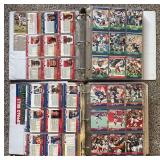 (2) Binders of Football Cards, Newer
