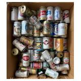 Box of Asst. Vintage Beer Cans