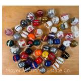 (50) NFL Mini Collector Helmets