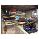 Contents of Laundry Room, Cleaning, Servingware, Linens, Etc.