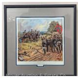 Civil War Lithograph Print: "Old Jack" by Don Troiani, signed & #569 of 950, framed 32" x 32"