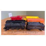 Lionel No. 6110 Steam Locomotive and Tender with 4 Freight Cars