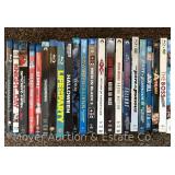 (20) Asst. Blu-Rays, Mostly Action and Horror/Thriller