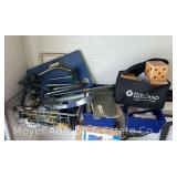 Contents of Garage, Garden Decor, Sprinklers, Mulch, Etc.