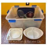 Group of Pyrex, Fire King, Anchor Hocking, Etc.