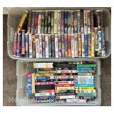 (65) Asst. VHS: Disney, Children