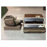 Anscomatic Slide Projector and Midway Slide Projector