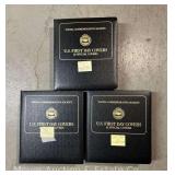 (3) Binders of First Day Covers