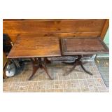 (2) Side Tables, 28"w