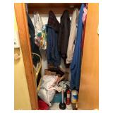 Contents of Entry Closet