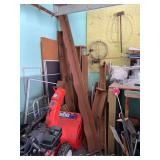 Group of Wood Wall Shelves