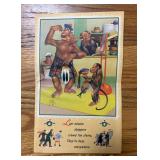 Vintage Bennett Manufacturing Co. Christmas Card/Poster, 19"x12"