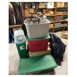 Group of Christmas Decor, Etc.