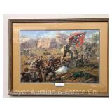 Civil War Lithograph Print: "Devil