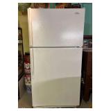Whirlpool Refrigerator, 33"w
