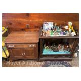 (2) Cabinets, Both Need Repair, 29" and 34"w