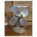 Vintage Manning Bowman Desktop Fan, 13"h
