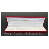 14k Yellow Gold Fine Necklace, with Diamond, Appears New, Never Worn,  0.5dwt.