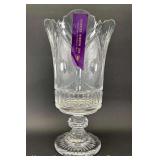 Large Waterford Sunrise Window Urn, Ireland Special Edition 2019, with Ribbon, 16.5"h x 9.5"w