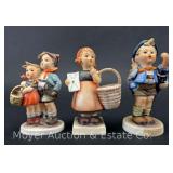 (3) Hummel Figurines, 4"-4.5"h