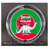 Sinclair Opaline Motor Oil Neon Clock, Modern, 17"w