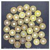 Group of New York City Transit Tokens