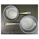 (2) All-Clad Non-Stick Skillets, 9" and 11"