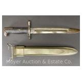 US M1 PAL Bayonet, with Scabbard, 14.25" Long