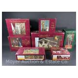 Group of Real Life Nativity Figures, with Original Boxes, 7 Series Boxes Total
