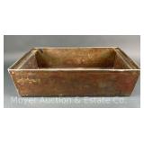 Antique Lyon Metal Crate, 21"x12"x6"