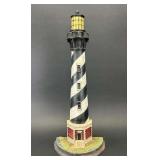 Cast Iron Lighthouse Door Stop, Modern/China, 21.5"h