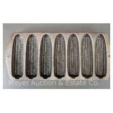 Cast Iron Corn Bread Pan, Unmarked, 12.5"w