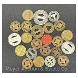 Group of Transit Tokens, Most Buffalo Related