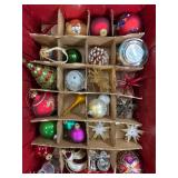 Tote of Asst. Christmas Ornaments
