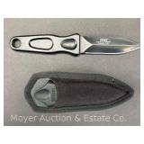 CRKT Sting by AG Russell Fixed Blade Boot Knife, with Sheath, 6.75" Long