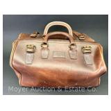 Duluth Trading Co. Leather Duffle, 18"w