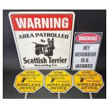 (5) Funny Signs, Most Plastic