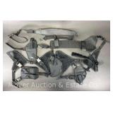 (2) Nylon Chest Rig Style Holsters and Gun Sling