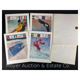 Group of 1980 Winter Olympic Prints